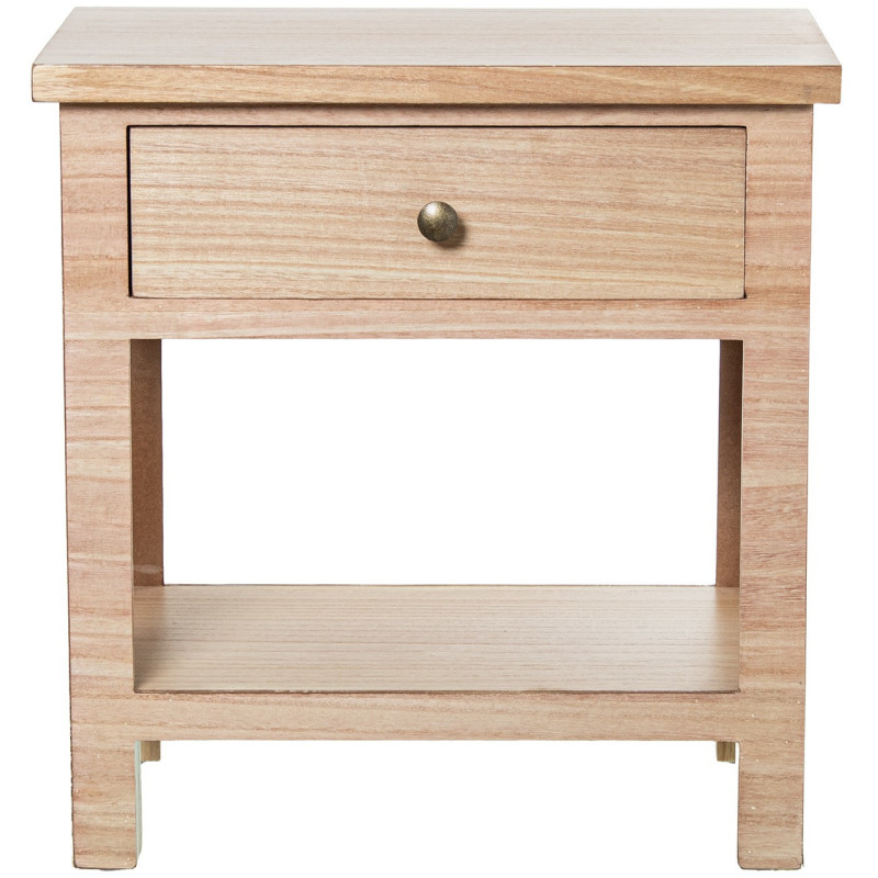 Table de chevet bois naturel 1 tiroir...