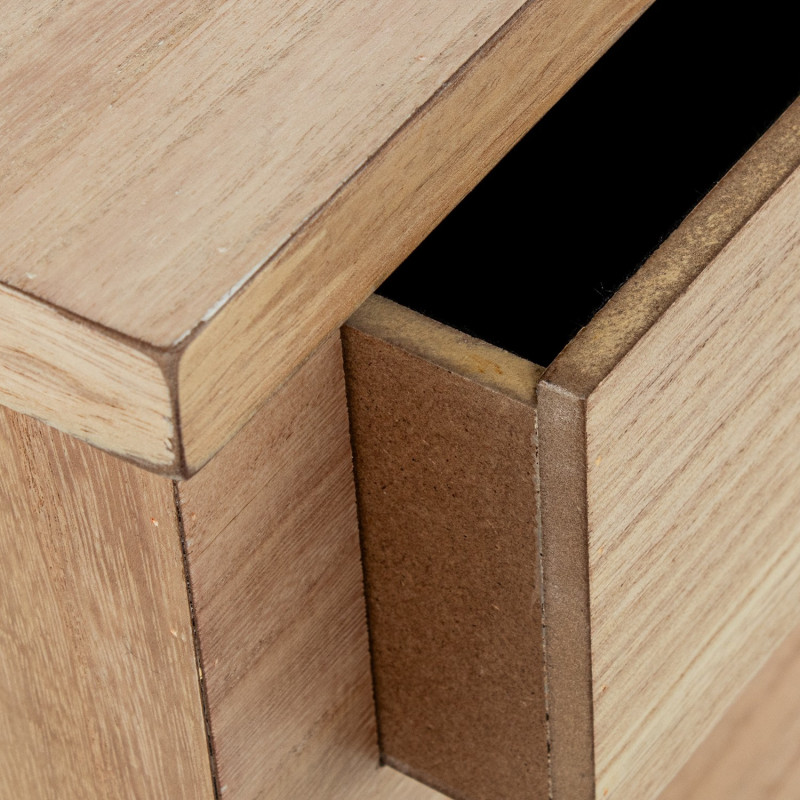 Table de chevet bois naturel 1 tiroir...