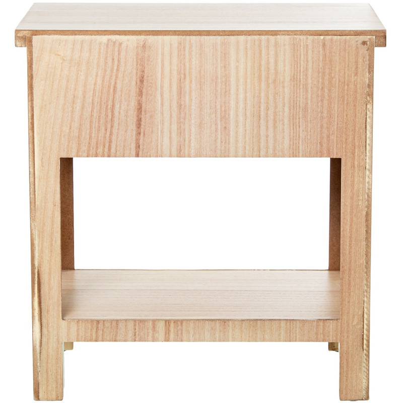 Table de chevet bois naturel 1 tiroir...