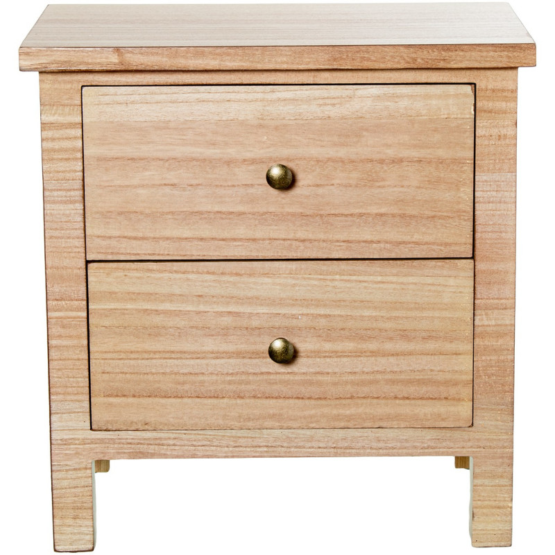 Table de chevet bois naturel 2...