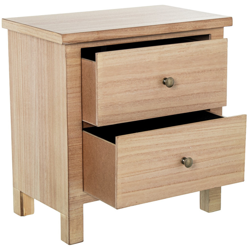 Table de chevet bois naturel 2...