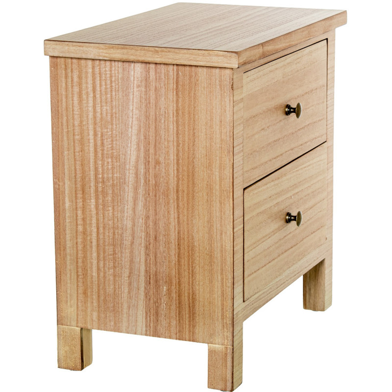 Table de chevet bois naturel 2...