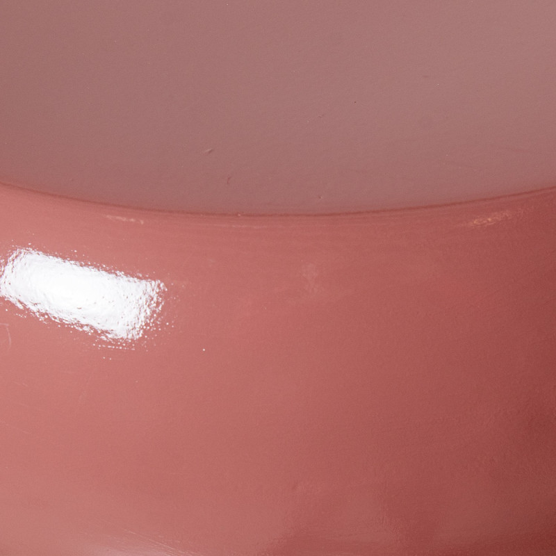 Table d’appoint rose brillante en...