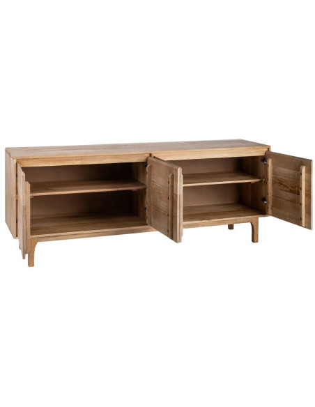 Bahut enfilade bois de manguier naturel 200x45x76 cm Asana
