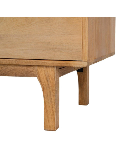 Bahut enfilade bois de manguier naturel 200x45x76 cm Asana