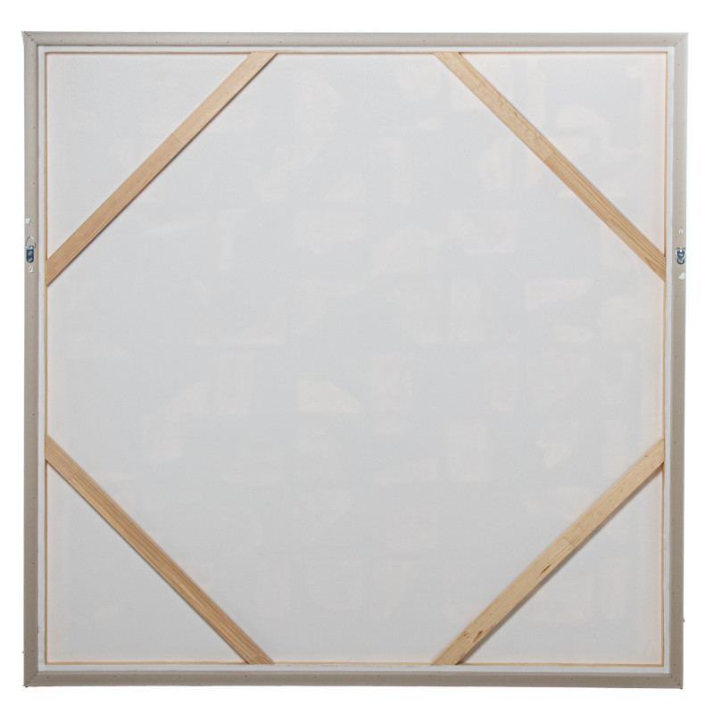 Tableau abstrait terracotta toile...