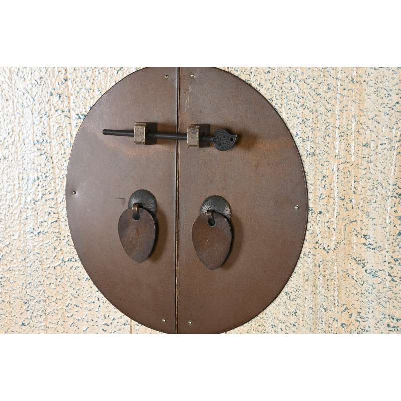 Armoire penderie bois patiné 2 portes...