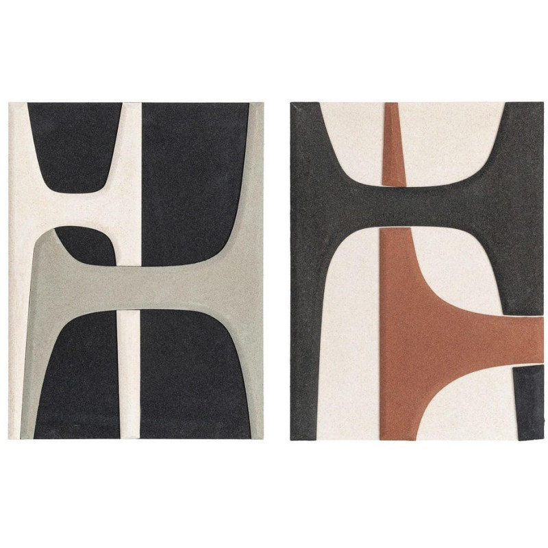 Lot de 2 tableaux abstraits...