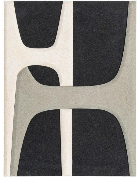 Lot de 2 tableaux abstraits géométriques 60x80 cm Caldera