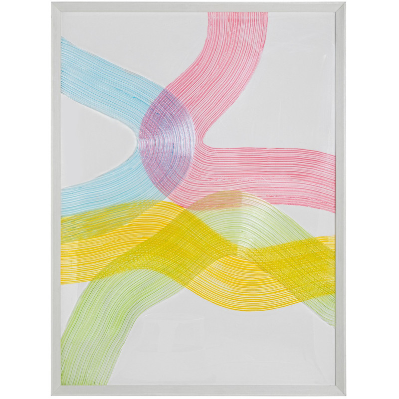 Tableau abstrait sur toile 90x120 cm...