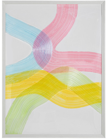 Tableau abstrait sur toile 90x120 cm Ondara