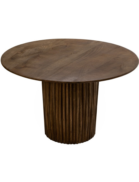 Table à manger ronde manguier 120 cm Noria