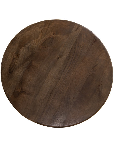 Table à manger ronde manguier 120 cm Noria