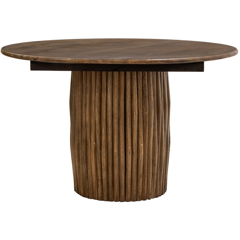 Table à manger ronde manguier 120 cm...