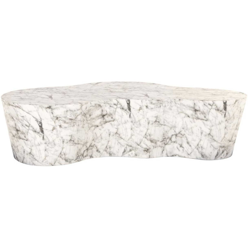 Table basse de jardin effet marbre...