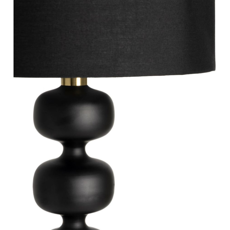 Lampadaire noir en métal avec...