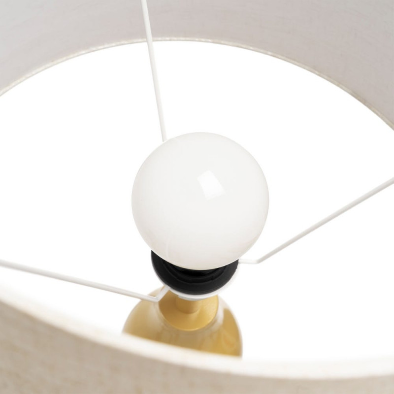 Lampadaire noir en métal avec...