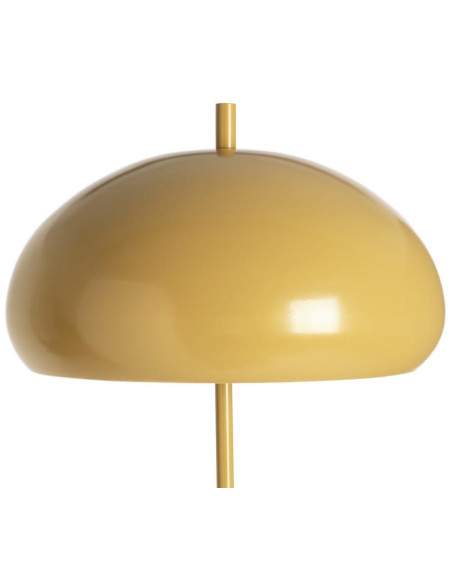Lampadaire moutarde en métal avec dôme 162 cm Noxalys