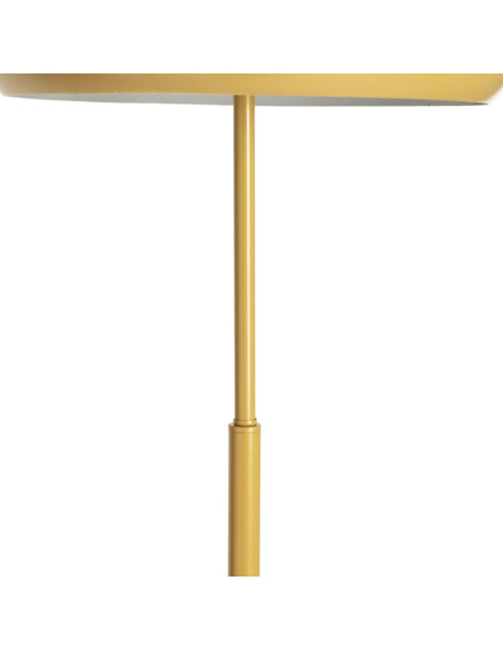 Lampadaire moutarde en métal avec dôme 162 cm Noxalys