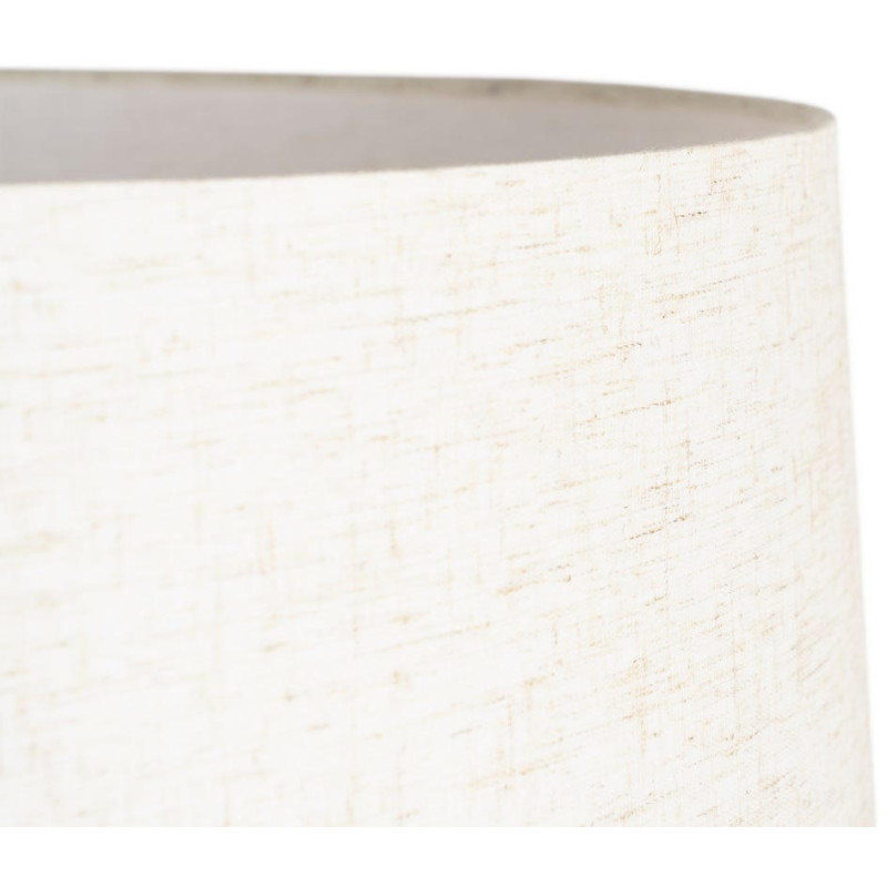 Lampadaire moutarde en métal avec...