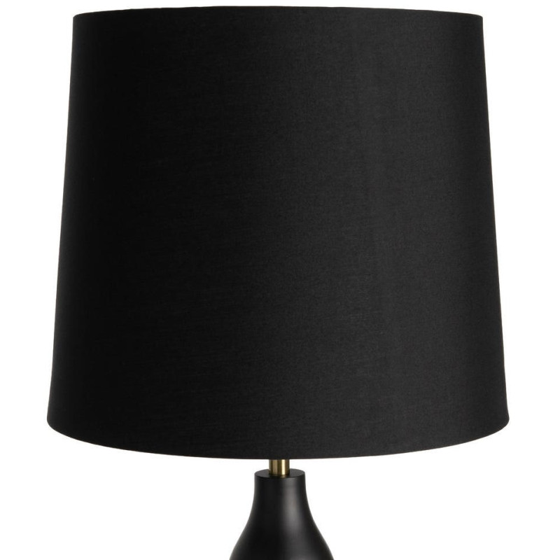 Lampadaire noir en métal avec...