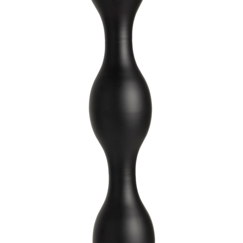 Lampadaire noir en métal avec...