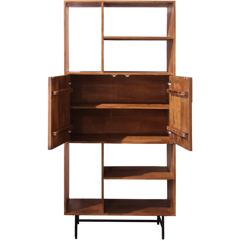 Bibliothèque en bois de manguier 2...