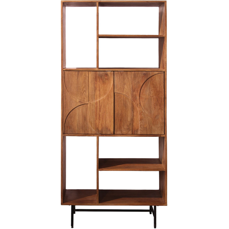 Bibliothèque en bois de manguier 2...