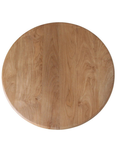 Table de jardin ronde en teck 69 cm Tao