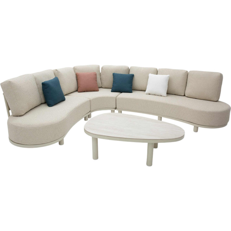 Salon de jardin modulable d’angle...