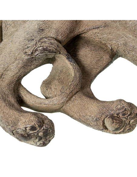 Statue lionne couchée en résine 81 cm Avelora