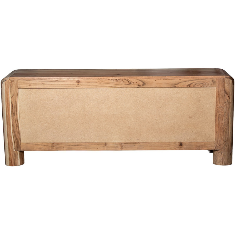 Meuble TV en bois d’acacia 4 portes...