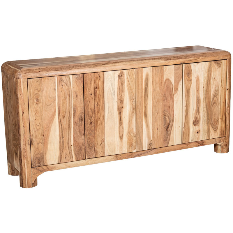 Buffet en bois d’acacia 4 portes 170...