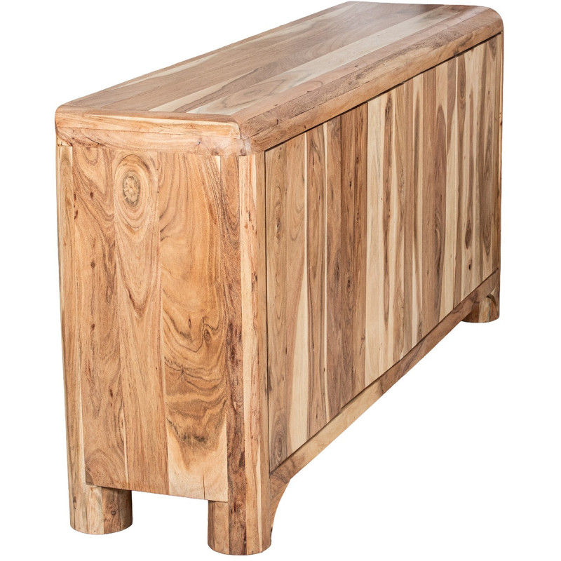 Buffet en bois d’acacia 4 portes 170...
