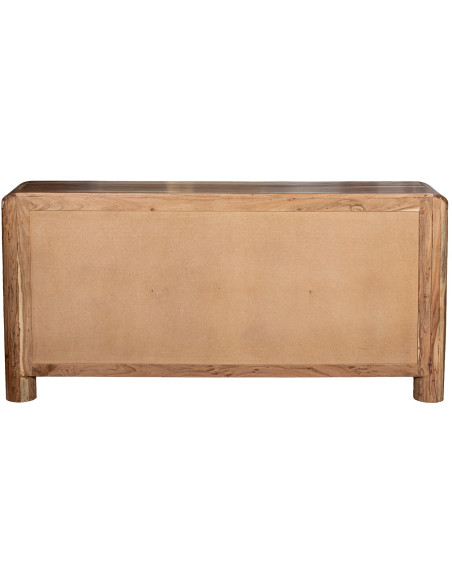 Buffet en bois d’acacia 4 portes 170 cm Avelis