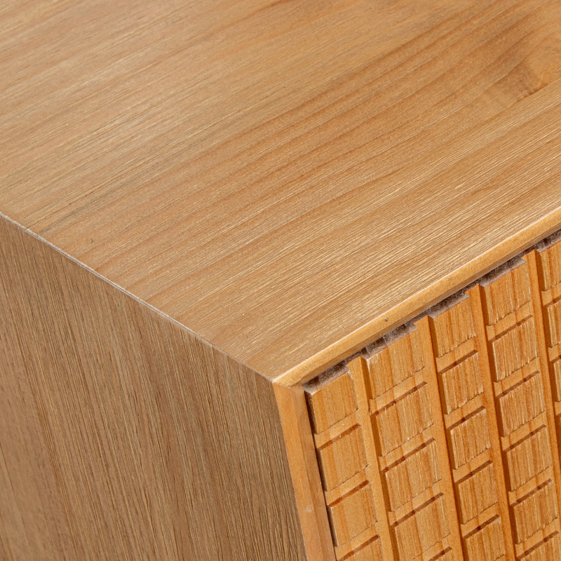 Commode en pin naturel 3 tiroirs 80...