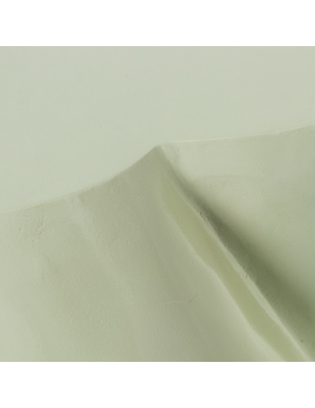 Table d’appoint verte brillante en fibre de verre Kavina