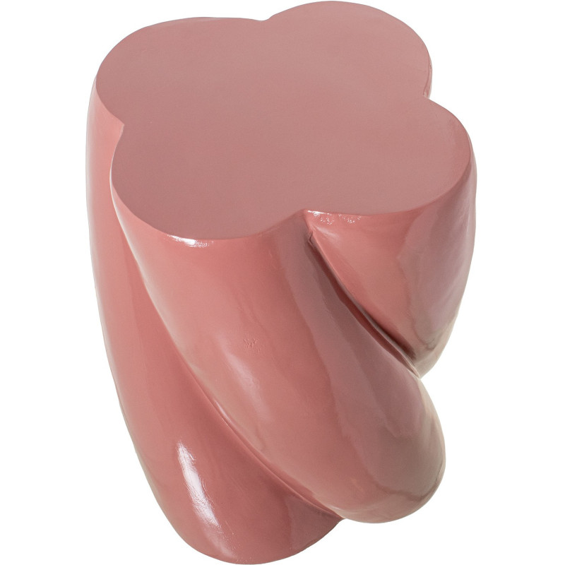 Table d’appoint rose brillante en...