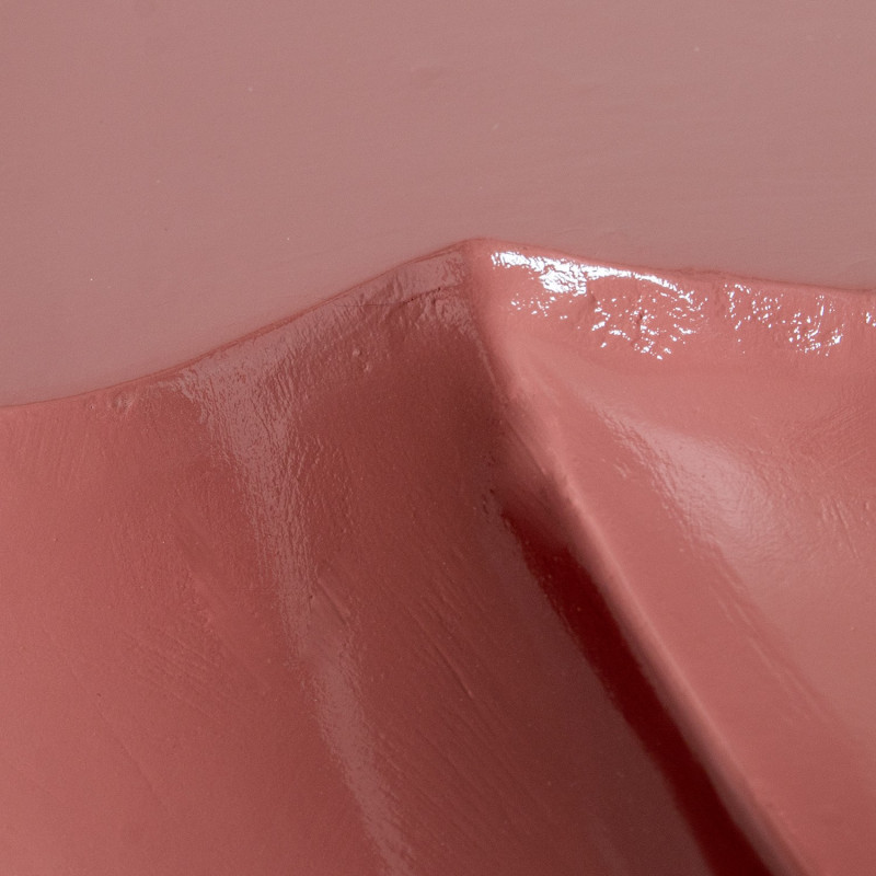 Table d’appoint rose brillante en...