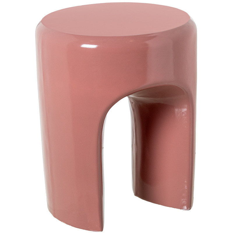 Table d’appoint rose brillant en...