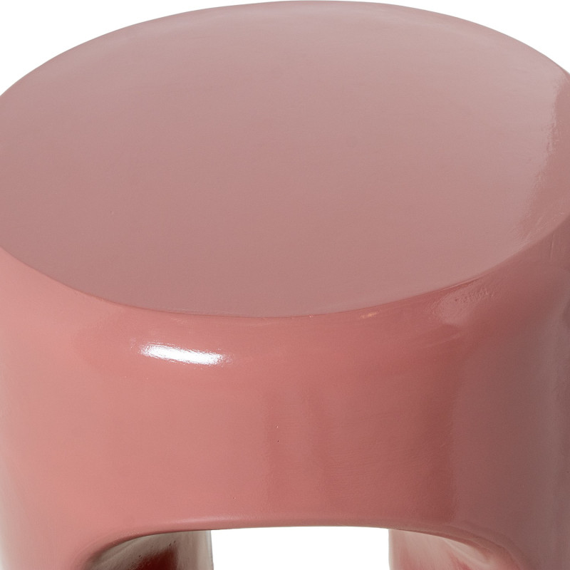 Table d’appoint rose brillant en...