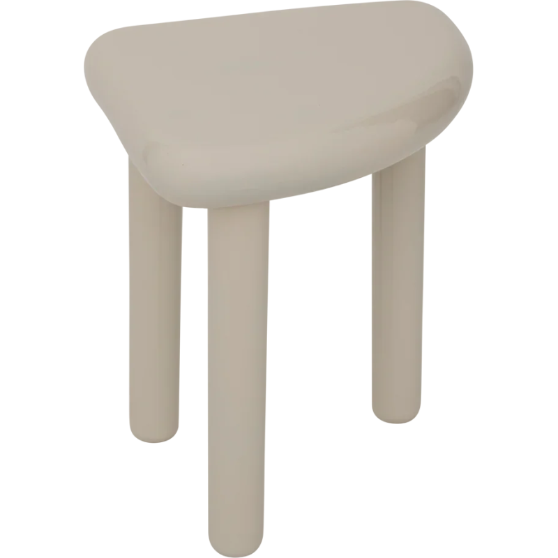 Table d’appoint métal crème...
