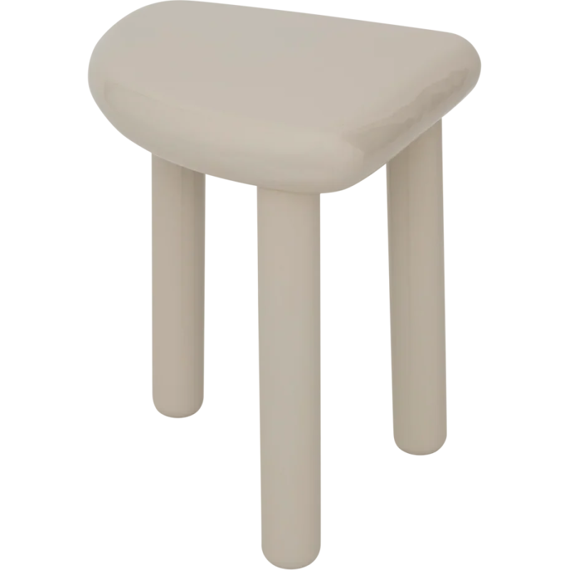 Table d’appoint métal crème...