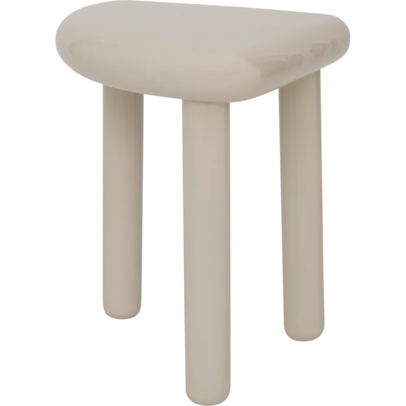Table d’appoint métal crème...