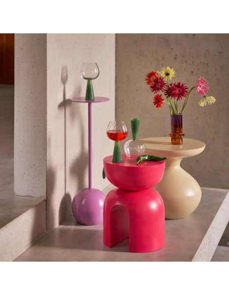 Sellette haute violette en aluminium M