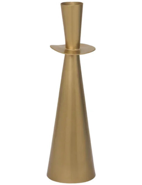 Bougeoir doré acier inoxydable Clessidra