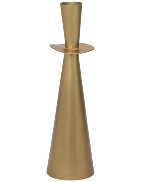 Bougeoir doré acier inoxydable Clessidra