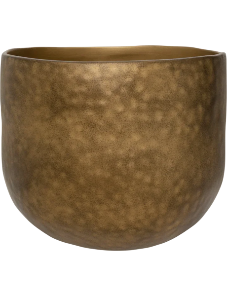Cache-pot céramique doré Ø29,5 cm Oro