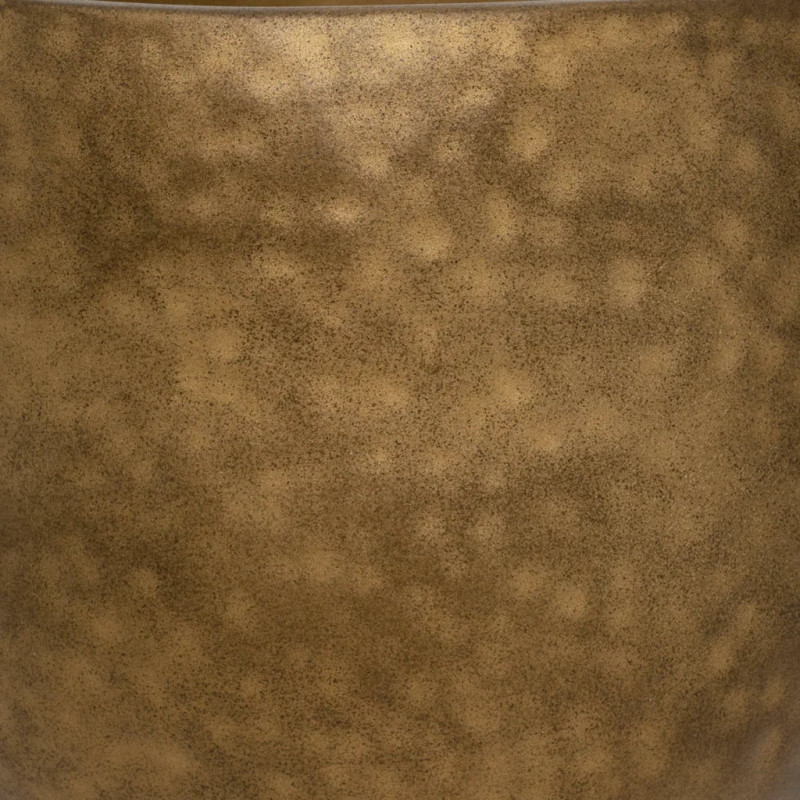 Cache-pot céramique doré Ø29,5 cm Oro