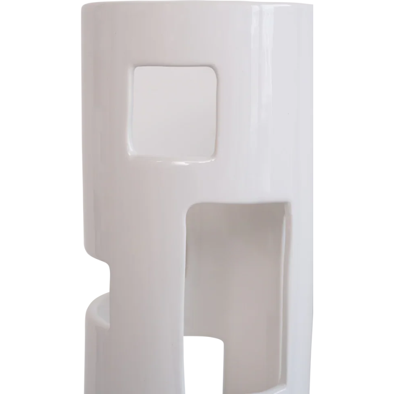 Lampe à poser céramique blanche...
